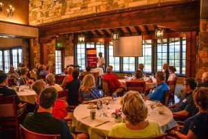 Ray Anderson, ASU Athletic Director, Addresses Breakfast Crowd